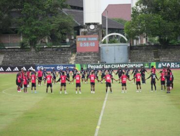 Persipura mematangkan persiapan di Stadion Sriwedari, Surakarta, jelang menghadapi Kendal Tornado / Istimewa