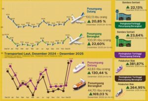 Infografis transportasi di Provinsi Papua / dok BPS Papua