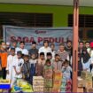 Penyaluran bantuan dari SAGA Group kepada panti dan pondok pesantren / Istimewa