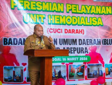 Gubernur Papua, Matius D. Fakhiri / Istimewa