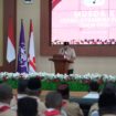 Wagub Papua saat membuka Musda X Pramuka / Istimewa