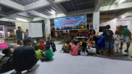 Suasana Kemping Paskah di Pasar Mama-Mama Papua