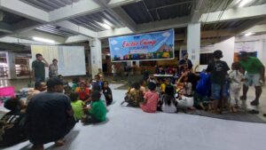 Suasana Kemping Paskah di Pasar Mama-Mama Papua 