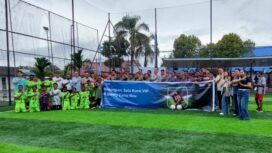 Pembukaan turnamen sepak bola 