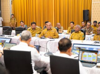 Gubernur Papua, Matius D. Fakhiri melakukan audiensi dengan Direktur Jenderal Perimbangan Keuangan / Istimewa