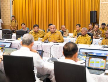 Gubernur Papua, Matius D. Fakhiri melakukan audiensi dengan Direktur Jenderal Perimbangan Keuangan / Istimewa