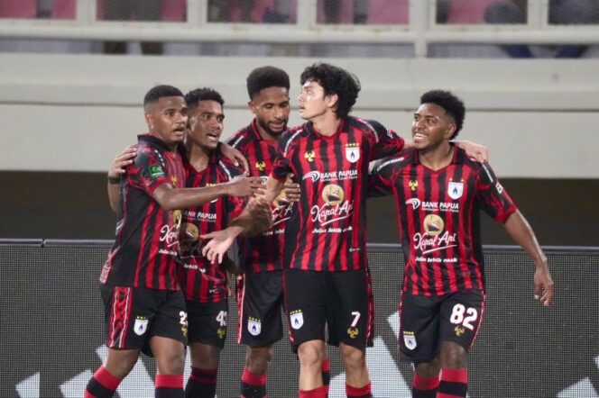 
					Skuad Persipura saat berselebrasi / Istimewa