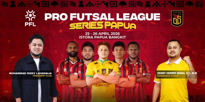 
					Seri Papua Pro Futsal League 2026 siap digelar / Istimewa