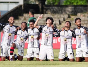 Selebrasi skuad Persipura / Persipura Official