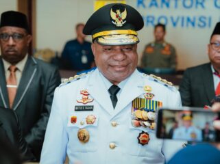 Gubernur Papua, Matius D. Fakhiri / Istimewa