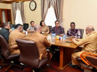 Ikatan Alumni ITB bertemu Gubernur Papua, Matius D. Fakhiri bahas rencana penyelenggaraan seminar nasional / Istimewa
