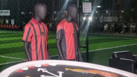 Jersey Anniversary Persipura yang diluncurkan pada perayaan HUT Ke-63 klub / Istimewa