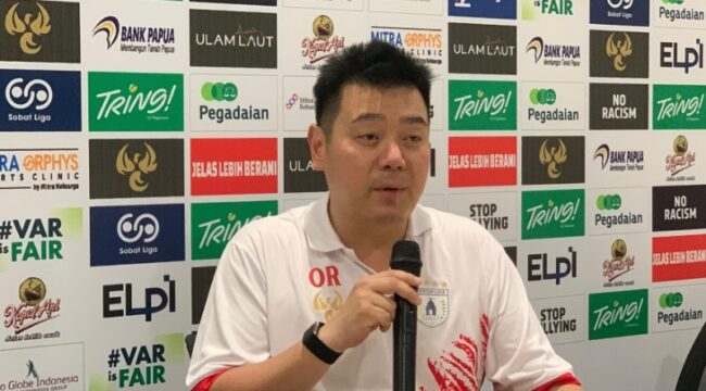Manajer Persipura, Owen Rahadiyan / Istimewa