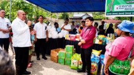 Wagub Papua, Aryoko Rumaropen tinjau Gerakan Pangan Murah / Istimewa