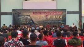 Nobar akbar dan rilis online film Pesta Babi / Istimewa