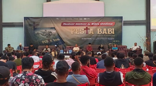 Nobar akbar dan rilis online film Pesta Babi / Istimewa
