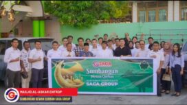 SAGA Group menyalurkan bantuan hewan kurban / Istimewa