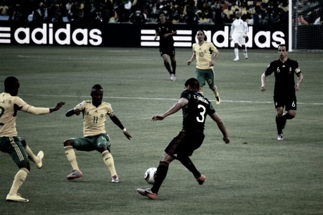 
					Afrika Selatan vs Meksiko di laga pembuka Piala Dunia 2010 / dok Wikipedia