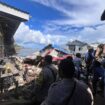 Suasana di TKP pasca ledakan bom yang diduga peninggalan Perang Dunia II di Biak / Istimewa