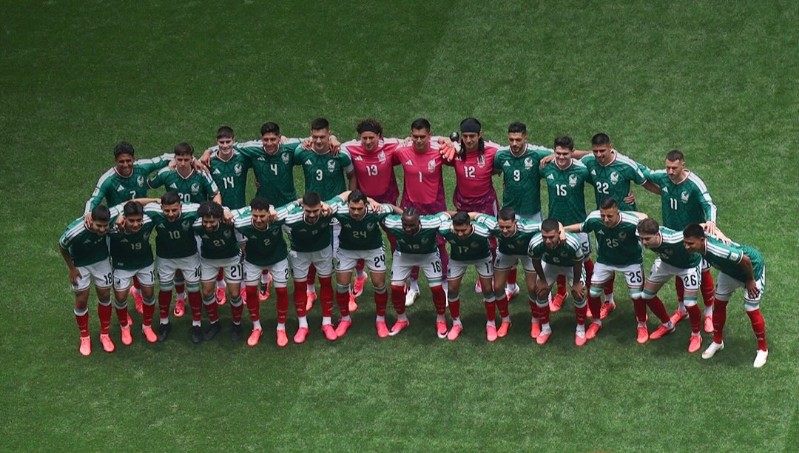 Skuad Timnas Meksiko di laga pembuka Piala Dunia 2026 / instagram miseleccionmx