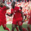 Selebrasi pemain Kanada / Canada Soccer