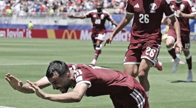 Selebrasi pemain Qatar / Instagram FIFA World Cup