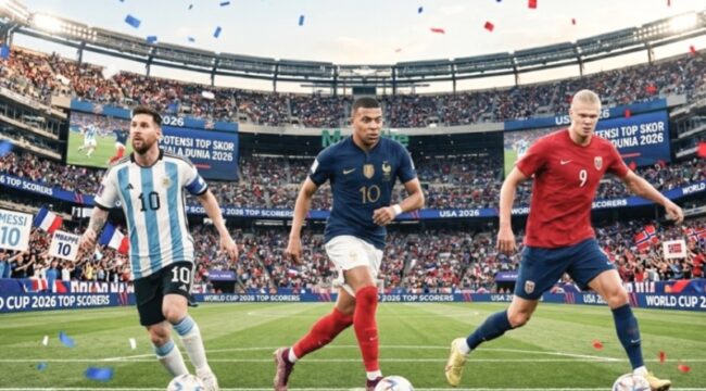 Messi, Mbappe, dan Haaland ketatkan perburuan sepatu emas Piala Dunia 2026 