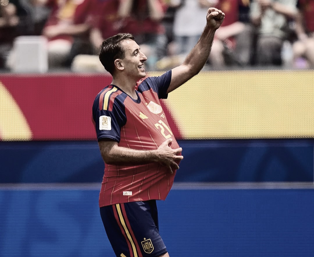 Selebrasi Mikel Oyarzabal / Sefutbol