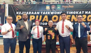 Taekwondo Papua Open Resmi Digelar, Ratusan Atlet Berebut Piala Rektor Uniyap